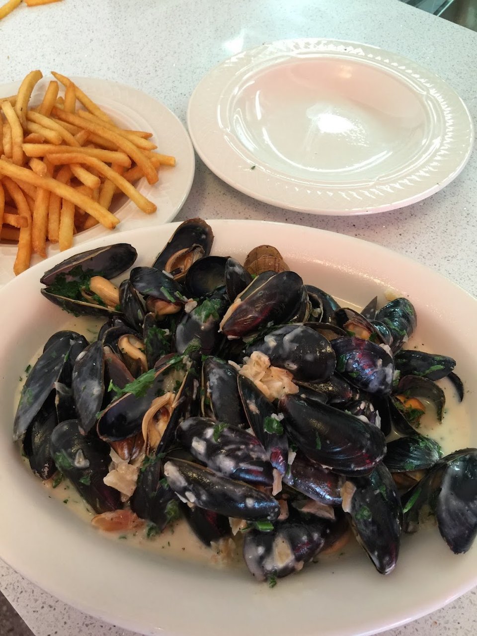 Mussels Marinière